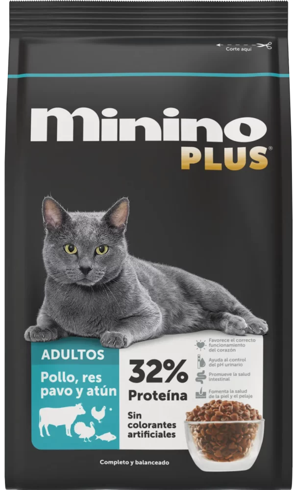 MININO PLUS CROQUETAS PARA ADULTO