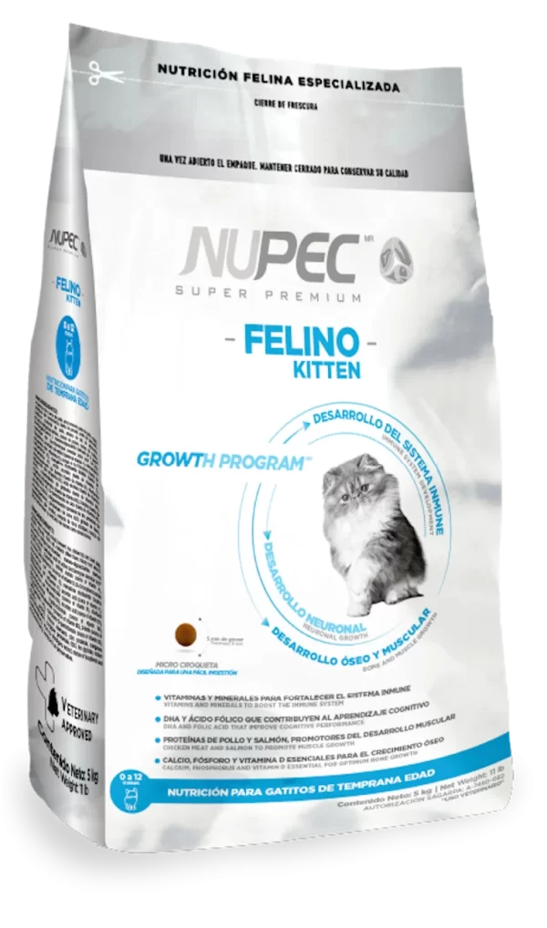 NUPEC CROQUETAS PARA GATO KITTEN 1.5 KG