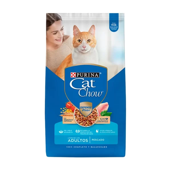 PURINA CAT CHOW ADULTOS PESCADO CROQUETAS 20.5 KG